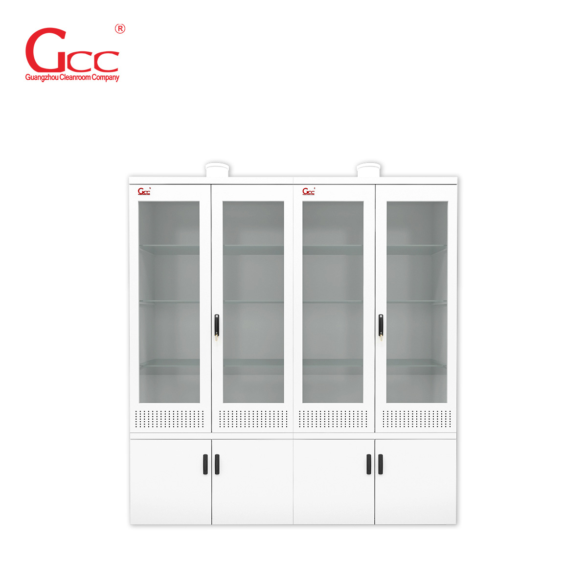 通风标本柜 GCC-TFBBG-900 正面（效果图）